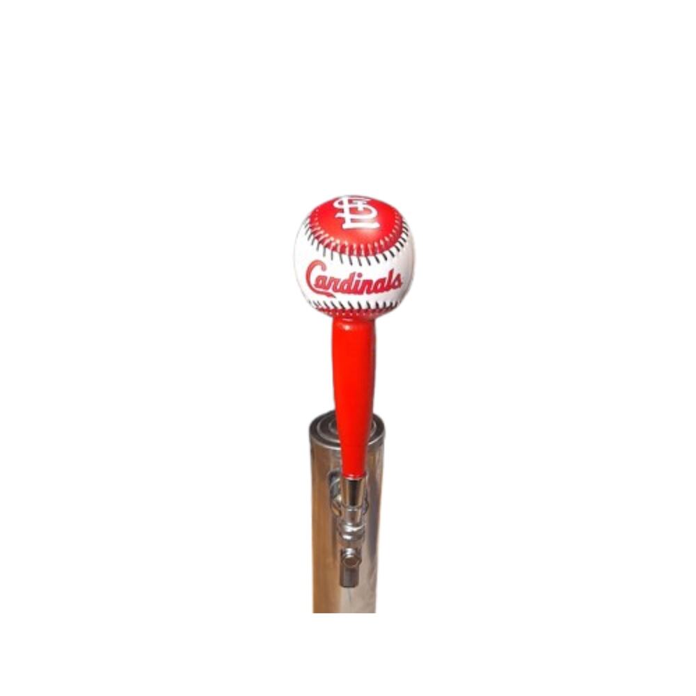 MLB St Louis Cardinals Beer Tap Handle Kegerator Pub Style Baseball Navy Wood